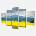 thumbnail image 2 of Farm House in Field Of Canola - Landscape Canvas Art Print, 2 of 3
