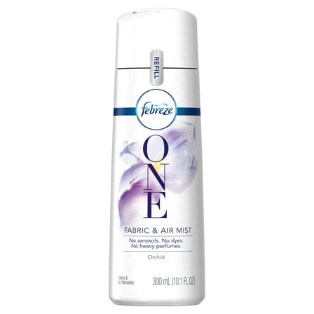 Febreze ONE Fabric and Air Freshener Mist Refill, Orchid Scent (1 count, 10.1 oz)