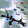thumbnail image 3 of EeaseCA une Paire de Rétroviseurs de Guidon de Vélo à 360° Super Transparents, Résistants aux Explosions, Légers, Grand Angle, Entièrement Réglables, Rétroviseurs de Cycle (Bleu), 3 of 7