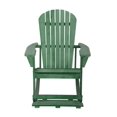 thumbnail image 2 of Zero Gravity Collection Sea Green Adirondack Rocking Chair with Built-in Footrest - Set of 2 Rocking Chairs, 2 of 4