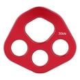 thumbnail image 1 of LYMAYTER 4-Hole Rigging Plate 30KN Aluminum Alloy Force Plate Mountaineering Adventure Expansion Rope Splitter Lightweight Rigging Gear, 1 of 7