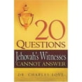 thumbnail image 1 of Pre-Owned 20 Questions Jehovah's Witnesses Cannot Answer (Paperback) 1597815071 9781597815079, 1 of 1