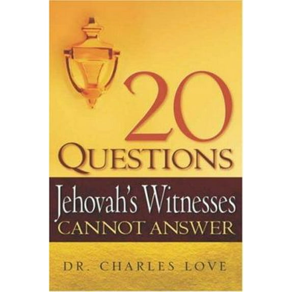 Pre-Owned 20 Questions Jehovah's Witnesses Cannot Answer (Paperback) 1597815071 9781597815079