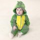 thumbnail image 4 of Disfraz De Dinosaurio Para Niños Pequeños Disfraz De Animal Mono Con Capucha Lindo Para Niños Halloween A, 4 of 5