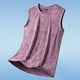 thumbnail image 4 of Blusas y camisas de manga corta con cuello redondo para hombre. Camiseta informal y moderna de seda helada de color liso, sin mangas, con cuello redondo., 4 of 8