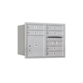 thumbnail image 1 of Salsbury Industries Recessed USPS 8 Door Rear Load 4C Horizontal Mail Center with 1 Parcel Locker, 1 of 4