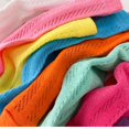 thumbnail image 4 of Ticikt 4 Pairs Kids Cute Ankle Socks Girls Solid Low Cut Socks Colorful Patterned Casual Cotton Short Summer Sock,Color:Green,XL, 4 of 5