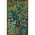 thumbnail image 3 of AatoeaX William Morris Pheasant Woodland Scene Vintage Textile Poster Aesthetic Home Decor – Perfect for Gallery Walls or Gifts,8"x12"or12"x8",Gallery Wood Frame, 3 of 4