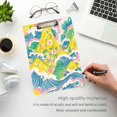 thumbnail image 3 of FORMRS Acrylic Clipboard with Low Profile Clip Standard A4 Letter Size, 12.5" x 9", Yellow Mountains, 3 of 8