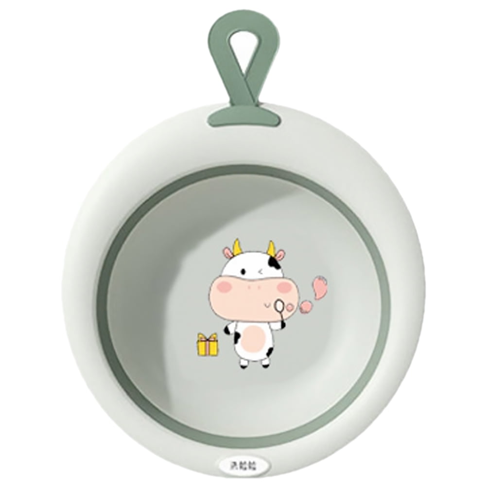 HOMEMAXS Baby Washing Basin Collapsible Space Saving Wash Basin Kids