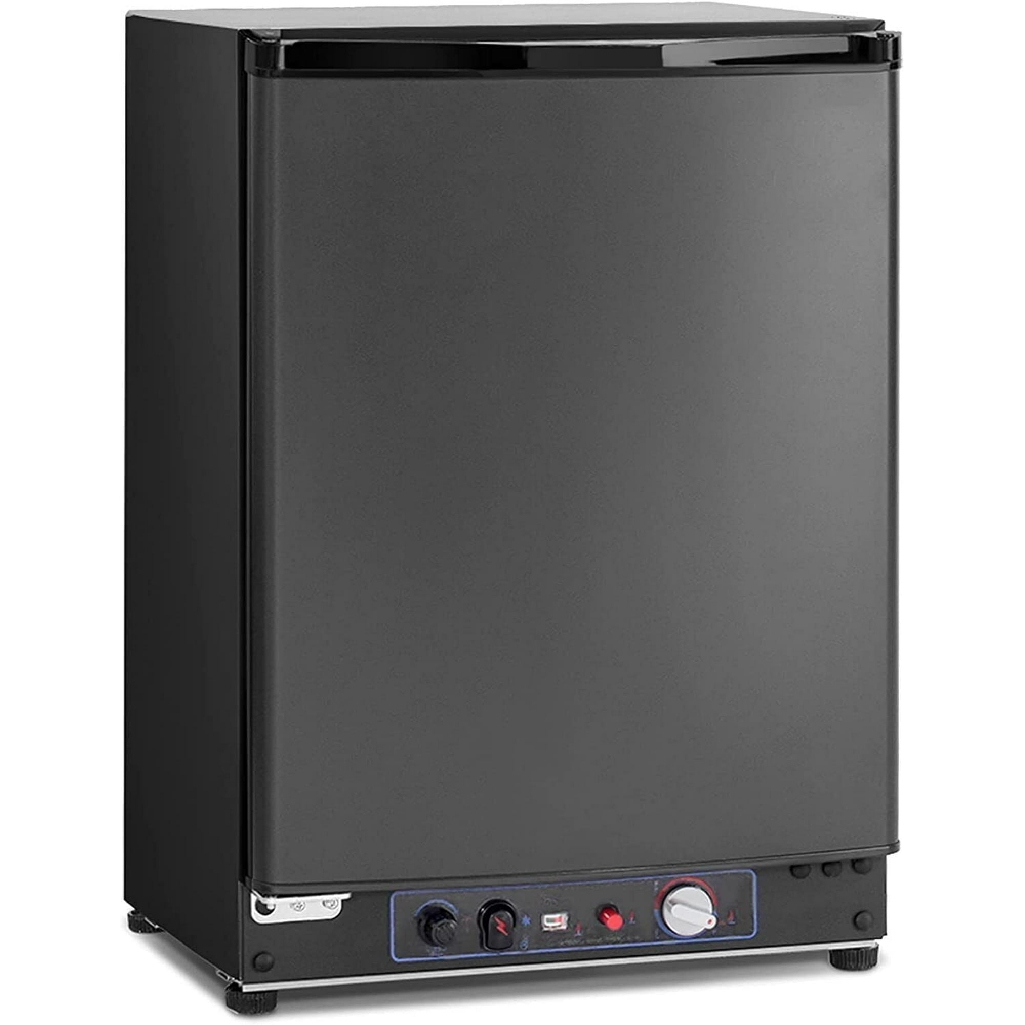 SMAD 1.4 Cu ft Compact Propane Refrigerator AC 110V DC 12V Gas Quiet RV Campervan Fridge
