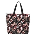 thumbnail image 1 of Balery Butterflies1 Bolsa Tote Estilo Estético con Cremalleras, Bolsa de Hombro, Bolsa de Compras Grande y Plegable, 1 of 8