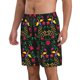 thumbnail image 2 of Balery Mexican Flower 2 Traje de Baño Estilo Hawaiano para Hombre, Shorts de Secado Rápido con Bolsillos-Large, 2 of 6
