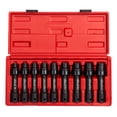 thumbnail image 1 of Juego de enchufes Sunex Tools 2695, unidad de ½ pulgada, 9 piezas, 8-17 mm, 1 of 5