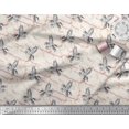 thumbnail image 3 of Soimoi Poly Georgette Fabric Cloud & Unicorn Animal Print Sewing Fabric Yard 42 Inch Wide, 3 of 5