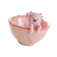 thumbnail image 4 of Taza de té de cerámica con adorno de mascota de té, colección de centro de mesa, taza de té china C, 4 of 8
