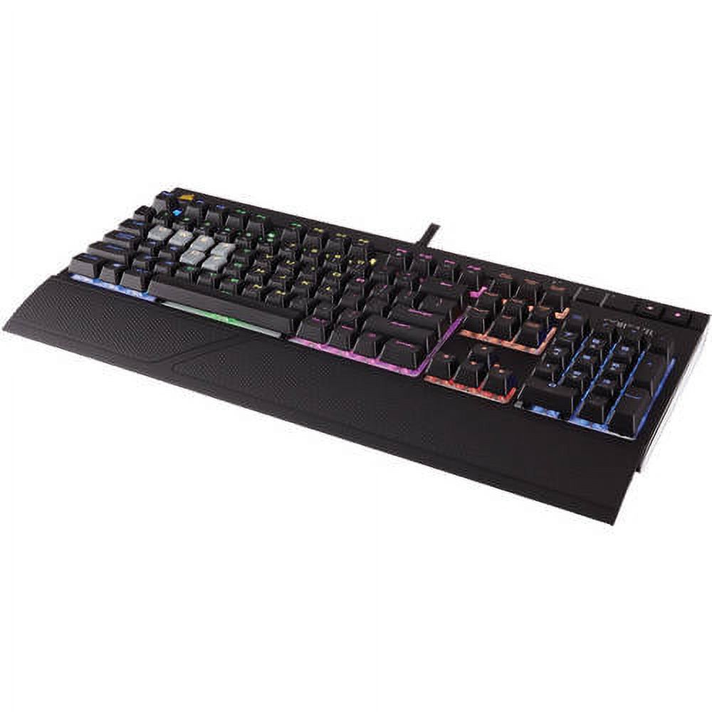 CORSAIR STRAFE RGB Mechanical Gaming Keyboard - USB Passthrough - Linear and Quiet - RGB LED Backlit - image 3 of 5