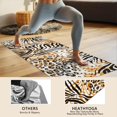 thumbnail image 4 of Animal Print Pattern Hot Yoga Mat Towel Non Slip for Hot Yoga - Quick-Drying Yoga Mat Cover with 4 Corner Pockets with Travel Bag - Hot Yoga Towel Non Slip Grip Moisture Wicking Sweat 70"x26", 4 of 6