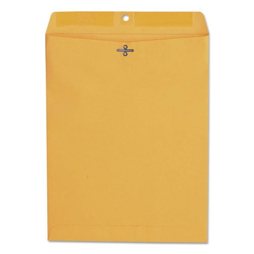100 Business Envelopes 9x12 Kraft Clasp Manila Catalog Yellow Brown Flap Mailing 