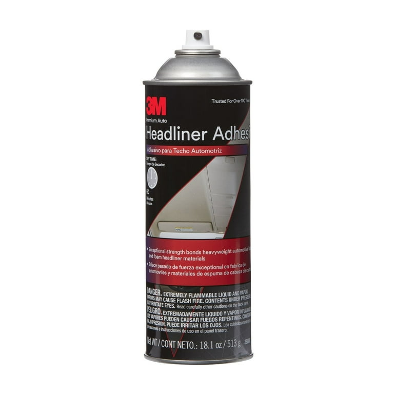 3M™ Headliner & Fabric Adhesive 38808, 18.1 oz, 4 cans per case, 4.00 per case