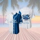 thumbnail image 4 of Traje de béisbol americano con letras impresas digitales 3D, abrigo deportivo informal sin cuello con botones, Jersey corto de entrenamiento, 4 of 5