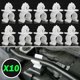 thumbnail image 1 of 10x Bonnet Hood Rod Holder Clip For Nissan Pathfinder Navara Skyline X-Trail T30 Car Rivets White Retainer Car Interior Parts, 1 of 5