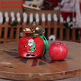 thumbnail image 1 of Bolsa de regalo de Papá Noel para Navidad, copo de nieve crujiente con cordón, decoraciones navideñas para el hogar, regalos de Año Nuevo 2023, 2024, 1 of 4