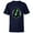 Navy, variant on Marvel Studios She-Hulk Jennifer Walters - Short Sleeve T-Shirt for Kids - Customized-White