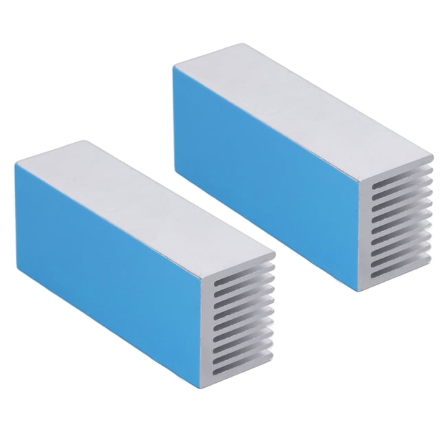Disipador De Calor De Aluminio, área De Contacto Grande Resistente A La Corrosión, Aletas De Enfriamiento De Tamaño Compacto Para Placa De Alimentación Para Chip Electrónico ANGGREK No