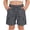 Dark Gray#01, variant on Girls Hiking Cargo Shorts with Multi Pockets Kids Elastic Waist Utility Casual Shorts Back to School Summer Shorts 5-15 Years