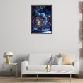 thumbnail image 2 of 5D DIY Taladro Parcial AB Diamante Pintura Casa Kit Arte 45x60cm, 2 of 9