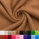 thumbnail image 1 of 2 yardas de tela polar lisa color camello oscuro 100% poliéster, 1 of 6
