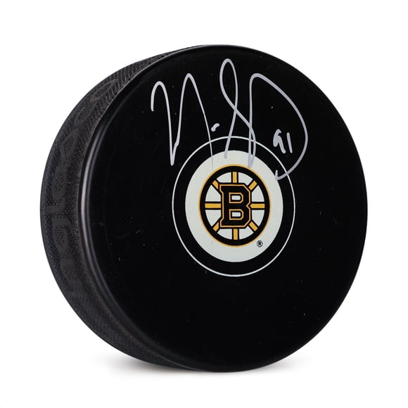 Marc Savard Rondelle de Hockey des Boston Bruins Autographiée