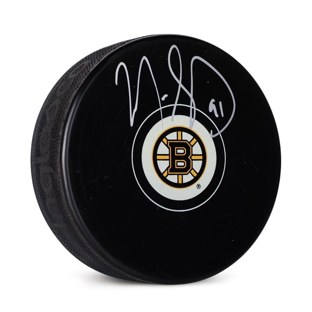 Marc Savard Rondelle de Hockey des Boston Bruins Autographiée