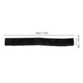 thumbnail image 4 of Unique Bargains 1 Pc Non Slip Headband Dance Shining Headband for Sport Black, 4 of 6