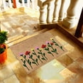 thumbnail image 5 of Qocolhg Summer Holiday Floor Door mat, Welcome Doormat with Non-Slip Backing for Indoor and Outdoor, 16 x 24inch Front Door Welcome Mat Floral Doormat for Home Entrance, Outside Entry, Yard, Floor, 5 of 6