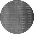 thumbnail image 1 of Ahgly Company Indoor Round Oriental Gray Industrial Area Rugs, 5' Round, 1 of 4