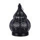 thumbnail image 1 of Candelabro hueco de calabaza, portavelas, herrería, accesorios, decoración ambiental, metal. negro, 1 of 9