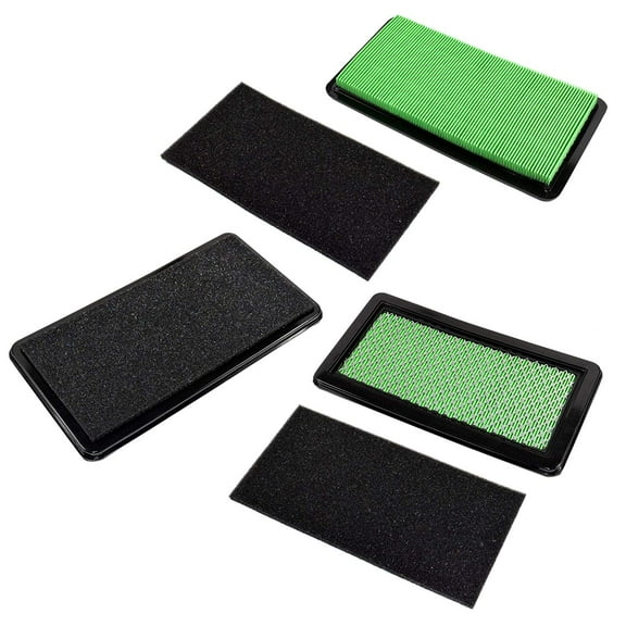 HQRP 3-pack Air Filter & Pre-Filter fits Toro 74425 / 74434 Lawn Tractor; Lawn Boy 81245 81246 Z340 Mower