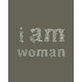 thumbnail image 3 of Straatsma, Leah 20x24 Black Modern Framed Museum Art Print Titled - I Am Woman Dark Green, 3 of 5