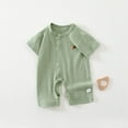 thumbnail image 2 of Utlike Baby Boys Bodysuits Suits Short Sleeved Hays For Summer Thin Models And Climbing Suits Comfort Fit Onesies Daily Wear Size 2 Months-5 Months, 2 of 3