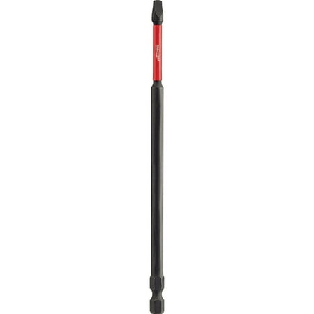 UPC: 0045242331666 | 10 Pcs  Milwaukee 48-32-4216 Shockwave 6 In Impact Square Recess #3 Power Bits