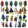 24 Pieces Anime Action Figure 1.78 Inch Mini Figure Sets Anime Movie Fans Battle Stitching Figures Toy Building Block Sets,Thanksgiving Christmas Halloween best gift for friends and children.