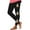 Multicolor#summer outfits for women, variant on Women's Halloween Leggings Novelty Graphic Prints High Waist Workout Yoga Pants Milk Silk Soft Stretchy Athletic Legging Tights Black S