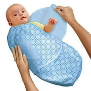Swaddleme Cotton Knit Blue Cocoa Dot