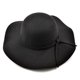 thumbnail image 2 of Black Hat Classic Elegant Autumn And Winter, 2 of 5
