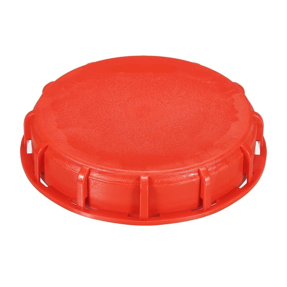 Uxcell IBC Tote Lid Cover 6.5", IBC Tank Cap Fitting Plastic Water Liquid Storage, Red