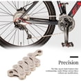 thumbnail image 4 of Soidarity Cadena de bicicleta de acero al carbono Universal MTB, piezas de repuesto para reparación de ciclismo de varias velocidades, accesorios Ciclismo 11 velocidades Soidarity OD023145-04B, 4 of 6