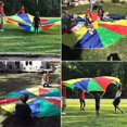 thumbnail image 2 of Paracaídas Sonyabecca de 8 pies para niños con 9 asas, 2 of 6