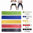 thumbnail image 3 of Exercise Resistance Bands Set, Yoga and Rehab Fitness Gear, Black Workout Bands for Home Training and Stretching Routines, 3 of 5